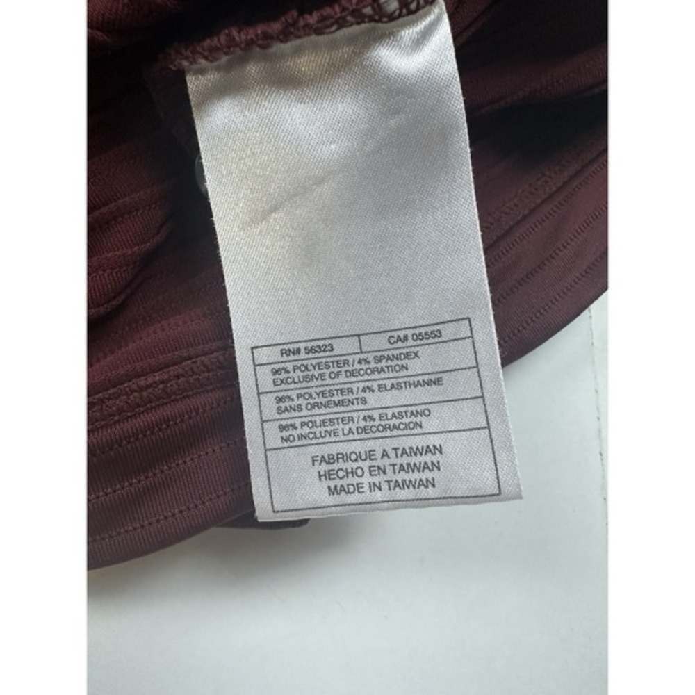 Vintage Nike Golf Spehere Dry Polo Shirt Mens Maroon Short Sleeve Size Medium‎ - Picture 7 of 7